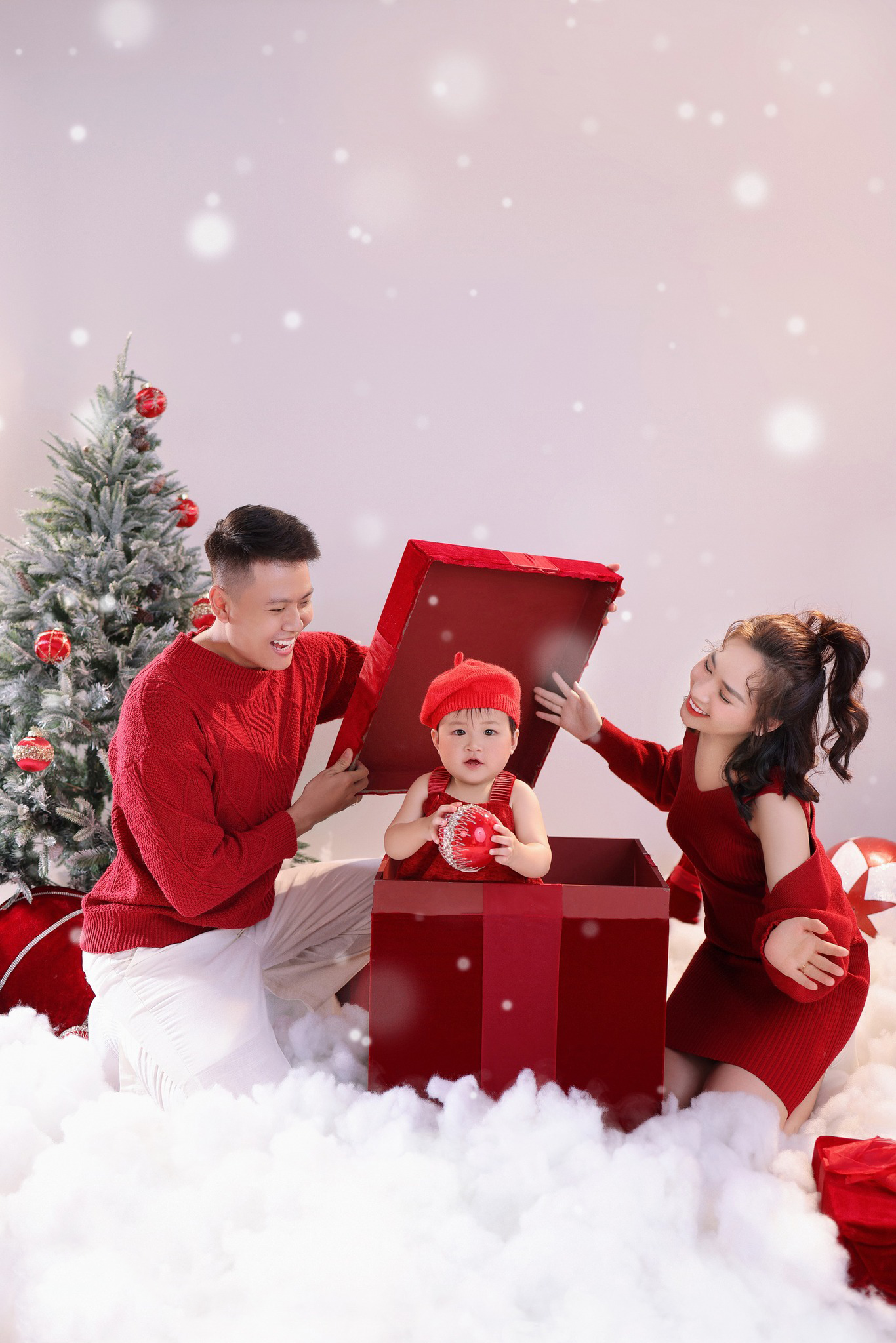 Concept chụp ảnh Noel cùng gia đình